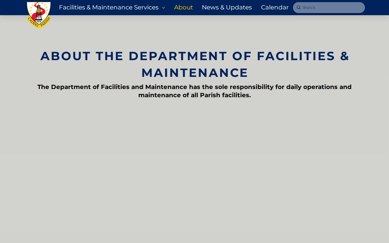 Caddo Parish Courthouse accessibility and security information for a court records visit